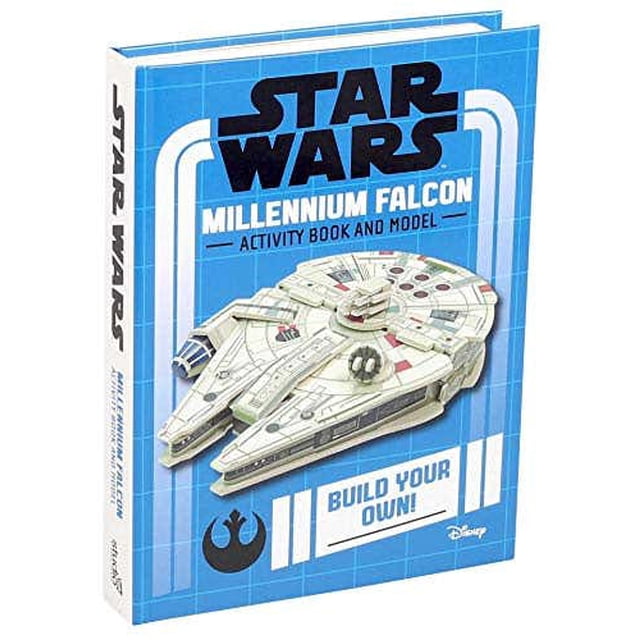 STAR WARS BUILD YOUR OWN MILLENIUM ACTIVITY BOOK AND MODEL SRUDIO FUN Pasta Dura