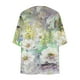 thumbnail image 5 of Cárdigan de manga larga para mujer, blusa informal estampada con bolsillo, abrigo tipo cárdigan para mujer, 5 of 5