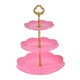 thumbnail image 5 of Elegante soporte de presentación de postres de 3 niveles para ocasiones especiales estilo D, 5 of 9