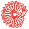 thumbnail image 3 of Miangastore Handle with Care Sticker Copper Sticker 1000Pcs 2.16X2.16In, 3 of 9