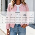 thumbnail image 3 of Short Puffer Jacket Womens Quilted Button Down Collarless Warm Fall Winter Casual Lightweight Windproof Coat with Pockets, 3 of 6