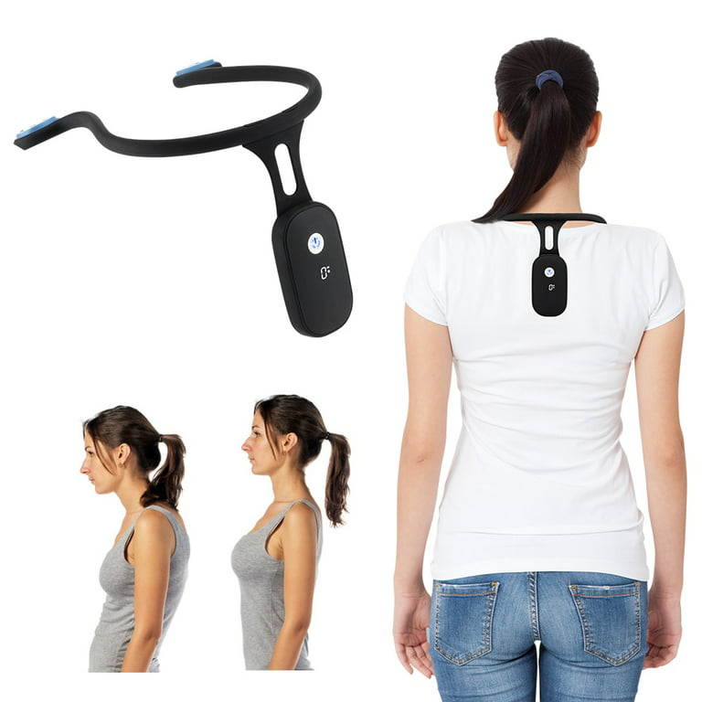 Invisible Smart Posture Corrector Back Support Shoulder Back Posture  Correction Spine Postural Corrector Health Fixer Tape(Black)