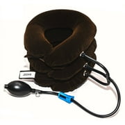 JDOHS Neck Stretcher Cervical Neck Traction Device Inflatable and Adjustable