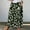 Army Green, variant on Maxi Skirts for Women Viikei Women's Flowy Maxi Skirt Summer,Women's Printed Elastic Waistband Pleated Pocket Skirt With Mid Calf Skirt Hot Pink XXXXL