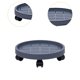 thumbnail image 5 of Soporte para plantas con ruedas para mover macetas, base transpirable, carrito redondo silencioso para flores Diámetro 30 cm, 5 of 8