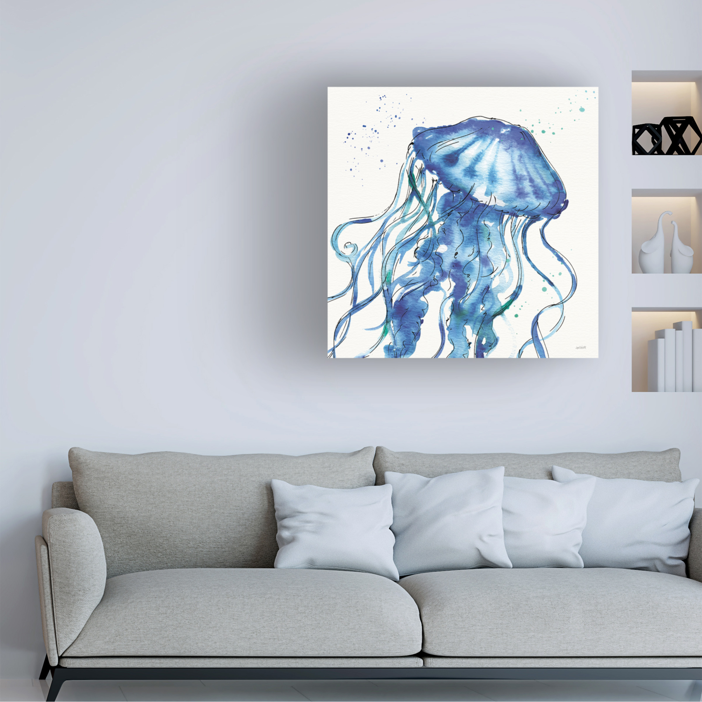 Trademark Fine Art 'Deep Sea X' Canvas Art by Anne Tavoletti