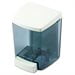 IMPACT 9330-90 880 ml. White ClearVu Encore See-Through Tank Soap Dispenser