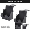 thumbnail image 3 of WRISTBIQUE Car Headrest Hangers Black Multi Functional Hooks for Back Seat Storage Easy Portable, 3 of 8