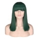 thumbnail image 5 of Pelucas de cabello con degradado de color y cabeza de bobo corto hasta los hombros para mujer de estilo europeo y americano, tocado de fibra química, 5 of 6