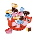 thumbnail image 2 of Montessori Toys Stackable Building Blocks Balance Competition Game Building Toys Cat and Mouse, 2 of 9