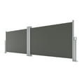 thumbnail image 2 of 71''x236'' Retractable Double Side Awning for Patio, Water & UV Resistant Retractable Privacy Screen, Outdoor Retractable Folding Privacy Screen Divider for Garden, Backyard, Balcony, 2 of 8