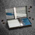 thumbnail image 2 of Vintage Metal Cigarette Case, Thin Cigarette Case, Can Hold 20 Cigarettes, 2 of 4