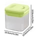 thumbnail image 2 of Contenedor de almacenamiento de alimentos con cierre hermético a presión 1 unidad bote de cocina hermético para granos diseño modular de plástico sin BP para una frescura duradera y, 2 of 8