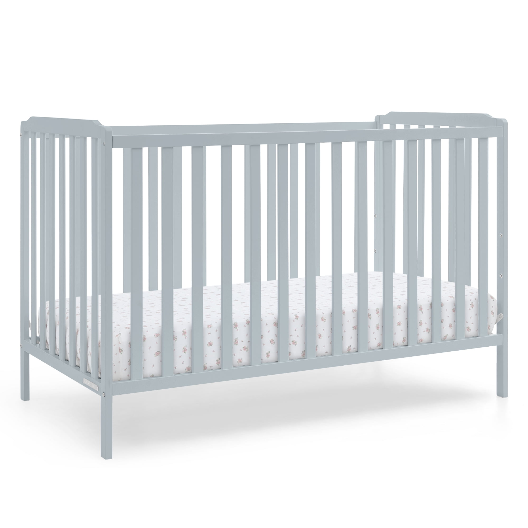 Delta Children Emmie 4-in-1 Convertible Crib - Converts from Baby Crib to Toddler Bed, Daybed and Sofa Bed, Fits Standard Full-Size Crib Mattress, Porcelain Blue
