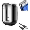thumbnail image 1 of Mini Dual-Head Electric Shaver for Men, 2026 New Model USB Rechargeable & Washable, Portable Compact Travel Razor with Dual Floating Heads, 1 of 7