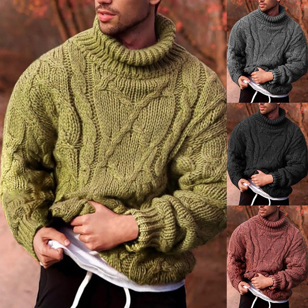 GWONG Fashion Men Autumn Winter Twist 