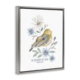 thumbnail image 4 of Stupell Industries He Restores My Soul Botanical & Floral Painting Gray Floater Framed Art Print Wall Art, 17 x 21, 4 of 10