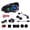 2 in1 microphone, variant on Helmets Bluetooth-compatible Intercom with 1080P 120° Driving Recorder Call Headset 360 Degree Helmets Camera