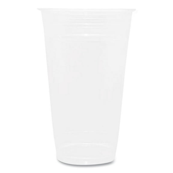 24 oz. PET Plastic Cups - Clear (600/Carton)