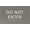 Clean Grey, variant on ADA CENTRAL SIGNS - 6" X4" Do Not Enter Sign - ADA Compliant Tactile Graphics Grade 2 Braille Text Surveillance Sign | Privacy, No Disturbance Plastic Signs for Home, School, Business, and Apartments