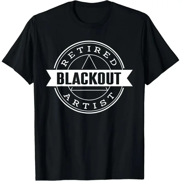 Blackout Artist Funny Aa Sobriety Program Gift Unisex Tee