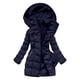 thumbnail image 2 of Parkas de manga larga de invierno para mujer, chaqueta de plumón alargada y gruesa de longitud media, abrigo para mujer, 2 of 9