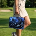 thumbnail image 4 of Pzuqiu Golf Cart Seat Cover 4 Storage Pockets, Compatible with Outdoor, Quilted Golf Cart Seat Covers Fit for 2 Passenger Seat Golf Cart 2-Seater Golf Cart, 4 of 9