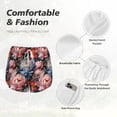thumbnail image 6 of Lsque Rose Flowers Printed Women's Running Shorts with Liner Pockets,Elastic Quick Dry Workout Athletic Gym Yoga Shorts,Womens High Waist Shorts-X-Large, 6 of 9