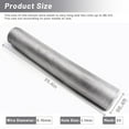 thumbnail image 2 of Ymokee 304 Stainless Steel Woven Wire Mesh, 39.4 in x 98.4 ft Metal Window Screen Mesh Roll for Window Door Porch Patio, 2 of 12