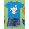 thumbnail image 3 of Elephant With Star Balloon T-Shirt Juniors -Image by Shutterstock,  x-Small, 3 of 4