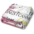 thumbnail image 2 of Christian Blanket Inspirational Thoughts Throw Blanket Bible Verse Prayers Get Well Soon Blankets Soft Lightweight Flannel Blanket 60"X50", 2 of 6