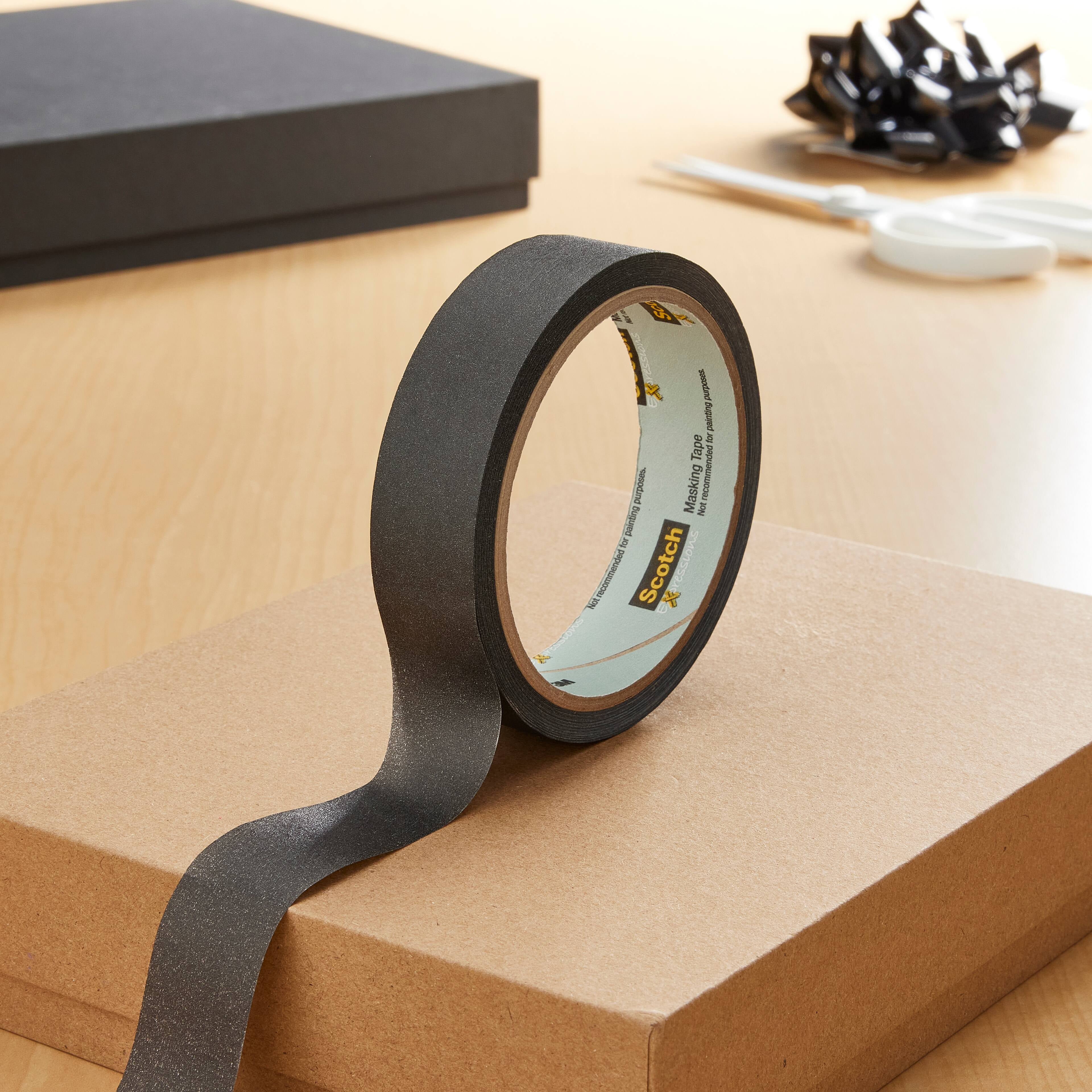 Buy 12 Pack Scotch® Expressions Black Masking Tape Online at Lowest