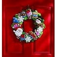 thumbnail image 2 of Gingerbread Wreath Felt Applique Kit-17" Round, 2 of 2