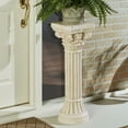thumbnail image 2 of Corinthian Column Indoor Outdoor Display Pedestal - Statement Decor - Columns Made of Resin - Stand Pedestals - Decorative Roman Statue for Outdoors, Garden - 31 Inches High Large, 2 of 5
