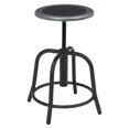 thumbnail image 2 of National Public Seating 6810-10 Tabouret Design Réglable en Hauteur avec Assise et Cadre Noirs, 2 of 5