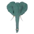 thumbnail image 4 of Gancho de pared Bling Bling con forma de cabeza de elefante, 4 of 12