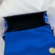 thumbnail image 2 of Bolso bandolera para mujer Bolsos tipo satchel de cocodrilo con láser de PU brillante para viajes (Azul) Likrtyny Para Estrenar, 2 of 9