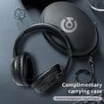 thumbnail image 3 of Falebare Auriculares Bluetooth sobre la oreja 120H tiempo de reproducción, 4 modos EQ, auriculares inalámbricos con micrófono, estéreo de alta fidelidad, carga rápida tipo C, auriculares con estuche p, 3 of 5