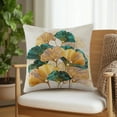 thumbnail image 4 of Unique Bargains Ginkgo Leaf Pattern Throw Pillow Covers Set of 2 Flower Pattern 3, 4 of 6