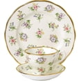 thumbnail image 2 of Royal Albert 100 Year Anniversary 1920 Teacup, Saucer & 8" Plate, 8", SPRING MEADOW, 2 of 7