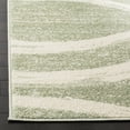 thumbnail image 4 of Safavieh Adirondack Collection ADR125X Modern Wave Distressed Non-Shedding Stain Resistant Living Room Bedroom Area Rug, 3' x 5', Sage / Cream, 4 of 4