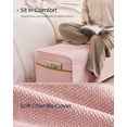 thumbnail image 6 of SONGMICS HOME 43.3" Storage Ottoman Bench 27 Gal (103 L) Capacity End-of-Bed Bench Ottoman with Storage for Bedroom Jelly Pink, 6 of 8