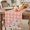 Pink, variant on Fall Blue Pink Pumpkins Table Runner - 90 Inch Long Thanksgiving Harvest Brown Plaid Cotton and Linen Blended Dress Scarves Farmhouse Table Runner for Kitchen Dining, Coffee Table, 13" x 90"