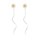 thumbnail image 1 of Pendientes frescos Pendientes coreanos japoneses dulces Pendientes pequeños con flores bonitas y temperamento, 1 of 8