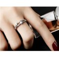 thumbnail image 5 of une Bague Femme Diamant Blanc (cuivre Blanc Plaqu Platine), Ouverture Rglable, 5 of 5
