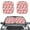 Cherry Daisy, variant on Yuyamidu Eye Lash Car Sun Shade for Most Auto SUV Truck Van Novelty Windshield Sunshade Keep Vehicle Cool 2 Pieces Fashion Window Shades for Car Accessories