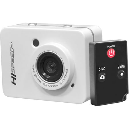 Pyle PSCHD60WT Digital Camcorder, 2.4" LCD Touchscreen, CMOS, Full HD, White