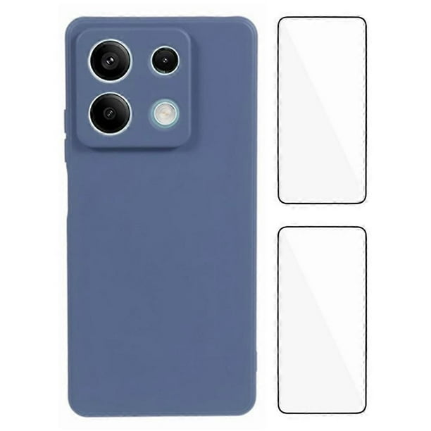 WANLONFENG RB3 Series For Xiaomi Redmi Note 13 Pro 5G Poco X6 5G Case with 2Pcs Screen Film Soft TPU
