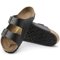 thumbnail image 4 of Birkenstock BIRK-0051191 Arizona Leather Sandals, Black, 45, 4 of 6