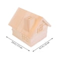 thumbnail image 2 of OHOIOLLA Miniature Wood House Money Container For Desktop Decoration 1Pcs, 2 of 8
